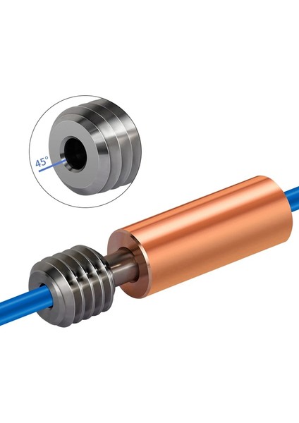 CR10 Bimetal Boğaz 3D Yazıcı Parçası Için 2 Adet 3 CR10 Boğaz Bimetal Isı Yalıtım Parçası (Yurt Dışından) fırsatları