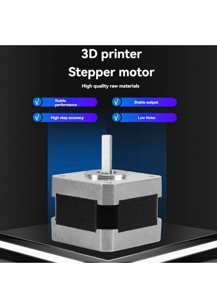 42 Step Motor 34MM Gövde - Xh-2.54 Kablolu Step Motor - -10//5 3D Yazıcı Gravür Makinesi Için (Yurt Dışından) fiyatları