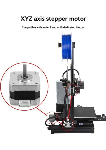42 Step Motor 34MM Gövde - Xh-2.54 Kablolu Step Motor - -10//5 3D Yazıcı Gravür Makinesi Için (Yurt Dışından) indirimleri