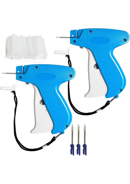 Giysiler Için 2'li Etiketleme Tabancası, 2500 Adet Çubuk Bağlantı Elemanı ve Kendin Yap Giysi Etiketleme Tabancası Için Ekstra 3 Iğneli Giysi Etiketleme Tabancası (Yurt Dışından)