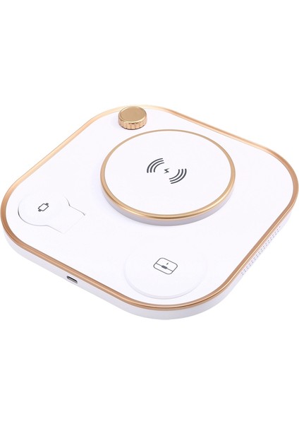 Çok Işlevli Katlanabilir Mobil Manyetik Kablosuz Şarj Cihazı, Lamba, Cep Telefonu, Saat, Kulaklık, 15W Masaüstü Şarj Cihazı, B (Yurt Dışından) modelleri