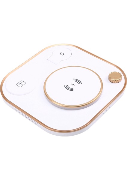 Çok Işlevli Katlanabilir Mobil Manyetik Kablosuz Şarj Cihazı, Lamba, Cep Telefonu, Saat, Kulaklık, 15W Masaüstü Şarj Cihazı, B (Yurt Dışından) fırsatları