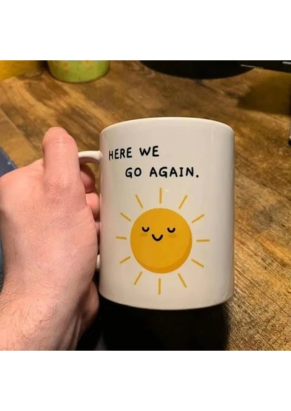 Kahve Kupası Komik Alaycı Komik Seramik Çay Kupası Günaydın Kupası Komik Yetişkin Mizah Kupası Kahve Çayı Için Içme Kupası (Yurt Dışından) fiyatları