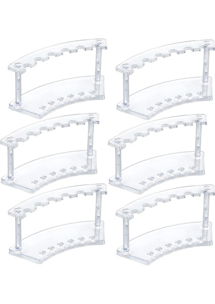 6 Parça Kalem Sergileme Standı, El Sanatları Fuarları Için Şeffaf Kalem Sergileme Rafı (Yurt Dışından)