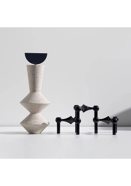 Soyut Geometrik Kumtaşı Heykel Sanat Süsleri Giriş Oturma Odası Tv Dolabı Masaüstü Ev Dekorasyonu B (Yurt Dışından) modelleri