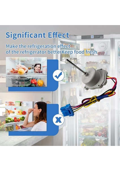 EAU65058312 Buzdolabı Fan Motoru, Buzdolabı Fan Motoru Grubu DC12V Için AP7195859'UN Yerini Alır (Yurt Dışından) indirimleri