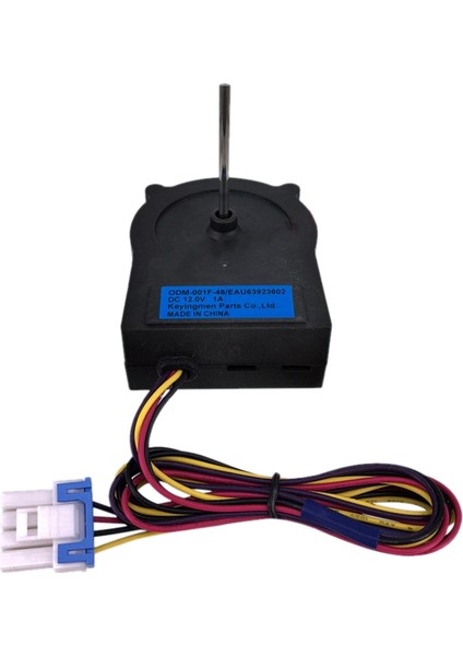 EAU63923602 Buzdolabı Kondenser Fan Motoru, Buzdolabı Soğutma Fanı Motoru Montajı -001F-4B Dc 12V 1A (Yurt Dışından)