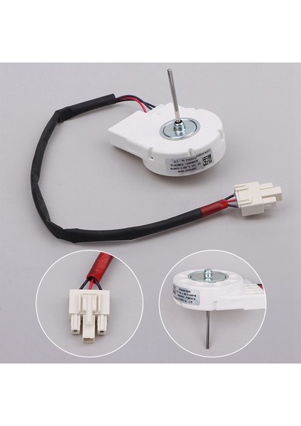 50240401000K Buzdolabı Fan Motoru, Buzdolabı Ek Ekipmanı Için Dondurucu Fan Motoru DC12V 4,5W (Yurt Dışından) modelleri