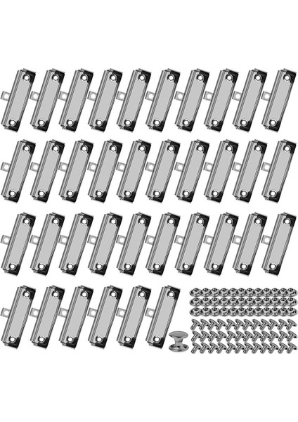 Okul, Ofis ve Mağaza Için Kauçuk Tutacaklı ve Asma Delikli 36'lı Paket Pano Klipsleri 4 Inç Pano Kelepçeleri (Yurt Dışından) fiyatları