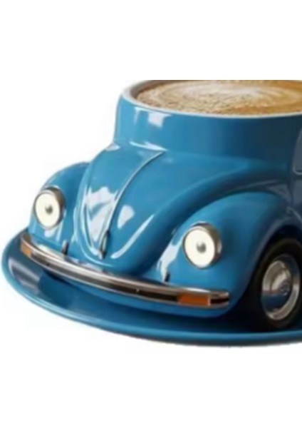 Komik Şekilli Kahve Kupası El Yapımı - Masaüstü Süsü Için Yenilikçi Araba Şeklinde Çay Kupası (Yurt Dışından) fırsatları