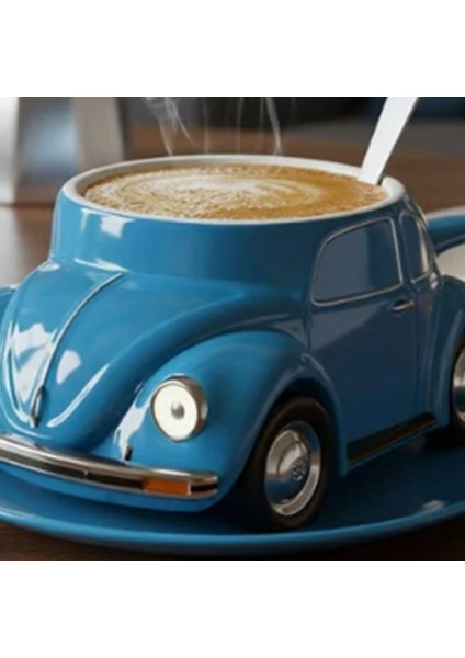 Komik Şekilli Kahve Kupası El Yapımı - Masaüstü Süsü Için Yenilikçi Araba Şeklinde Çay Kupası (Yurt Dışından) indirimleri