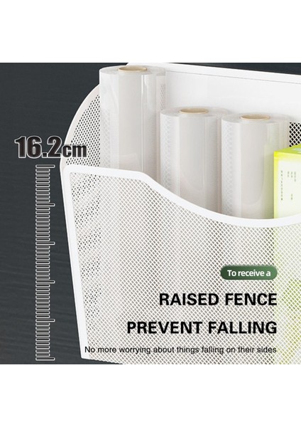 Manyetik Buzdolabı Saklama Rafı - Duvara Monte Mutfak Düzenleyici, Çeşitli Eşyalar Için, Delme Gerektirmeyen Buzdolabı Rafı (Yurt Dışından) fırsatları