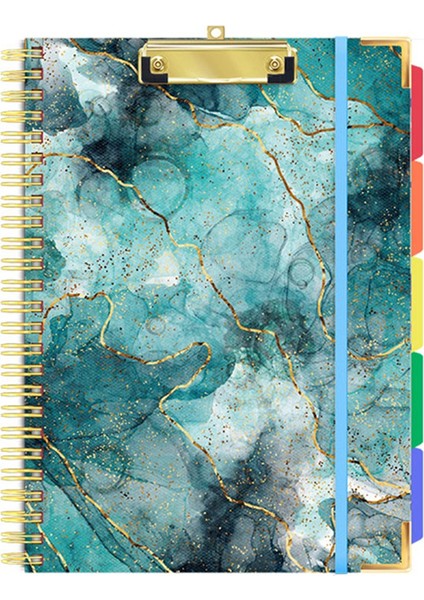 Depolama Panosu 10 Cepli ve Doldurulabilir Çizgili Not Defteri 8,5 Inç x 11 Inç Kağıt Boyutu Için (Yurt Dışından)