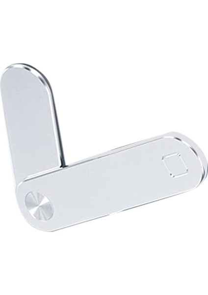 Manyetik Dizüstü Bilgisayar Telefon Tutucu, Ayarlanabilir Dizüstü Bilgisayar Cep Telefonu Tutucu, Dizüstü Bilgisayar Yan Montaj Klipsi (Gümüş) (Yurt Dışından)