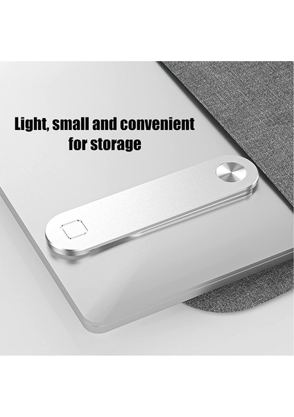 Manyetik Dizüstü Bilgisayar Telefon Tutucu, Ayarlanabilir Dizüstü Bilgisayar Cep Telefonu Tutucu, Dizüstü Bilgisayar Yan Montaj Klipsi (Gümüş) (Yurt Dışından) indirimleri