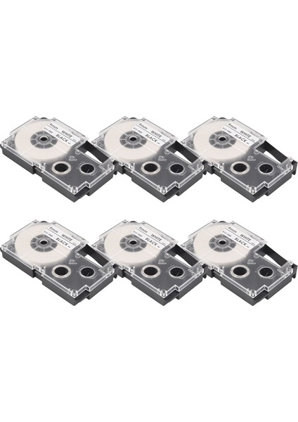 -120 -E300 -60 -100 KL750B KL820 KL750 KL7200 Etiket Yazıcı Bandı Termal Kağıt Için 6 Adet 9mm Etiket Şeridi (Yurt Dışından) modelleri
