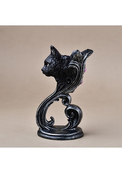 Siyah Heykel ve Figürinler Hediye Ev Dekorasyonu - Sergileme Topu Standı Kristal Cam Küre Kaide Taban Tutucu (Yurt Dışından) modelleri