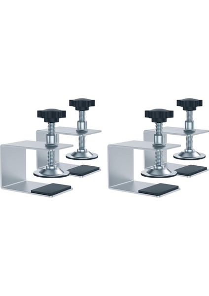 Dolap Kelepçeleri, Montaj Kelepçesi Çinko Çekmece Sabitleme Klipsi, Marangoz Dolapları Çerçevesi A Için Ayarlanabilir Dolap Donanımı Aparatı (Yurt Dışından)