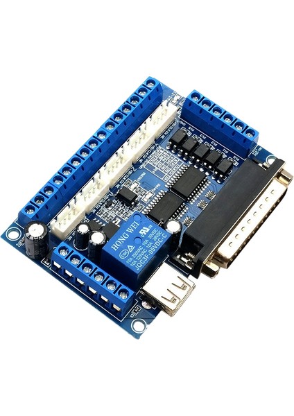 Step Motor Sürücü Kontrol Cihazı Için Optik Bağlantı Parçalı 5 Cnc Breakout Kartı Sürücü Kartı Gravür Makinesi (Yurt Dışından)