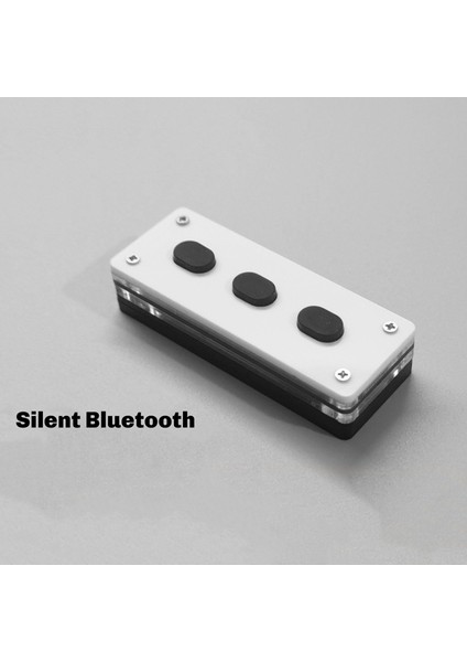 Silikon Sessiz Bluetooth Kablosuz Kayıt Tuş Takımı Sessiz Mini Özel Tek Tıklama Kısayol Tuşu Küçük A: Alıcı ile (Yurt Dışından) modelleri