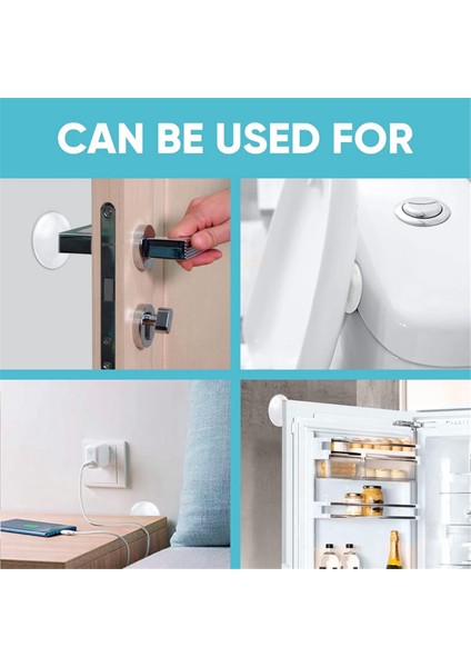 Duvar Kapı Kolu Tıkacı, Silikon Şeffaf Çarpışma Önleyici Etiket, Kalınlaştırılmış Kapı Kolu Çarpışma Önleyici Ped, Sessiz (Yurt Dışından) fiyatları