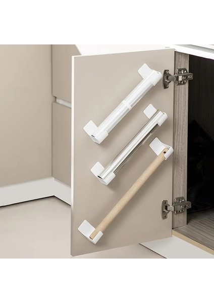 Mutfak Için Duvara Monte Düzenleyici, Deliksiz Saklama Tepsisi, Streç Film ve Çöp Torbası Tutucu, Buzdolabı Yan Saklama Rafı (Yurt Dışından) fırsatları