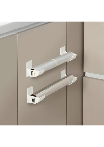 Mutfak Için Duvara Monte Düzenleyici, Deliksiz Saklama Tepsisi, Streç Film ve Çöp Torbası Tutucu, Buzdolabı Yan Saklama Rafı (Yurt Dışından) indirimleri