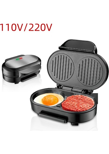 Yumurta Dolu Burgerler, Dana Burgerler ve Abd Fişi Için Çok Işlevli Çift Yuvarlak Burger Köftesi Yapıcı Hamburger Makinesi (Yurt Dışından) fırsatları