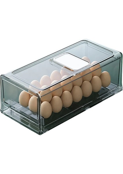 Çekmeceli Buzdolabı Saklama Kutusu, Istiflenebilir Buzdolabı Saklama Kutusu, Mutfak Dolabı Taze Saklama Kutusu (Yurt Dışından)