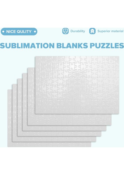 Süblimasyon Boşluk Bulmacaları Kendin Yap Süblimasyon Transferi Için Boş Bulmaca Termal Transfer Isı Baskı El Sanatları A4 (Yurt Dışından) indirimleri