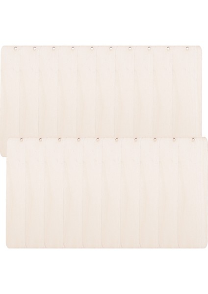 100 Adet Ahşap Kendin Yap Kitap Ayracı, Halatlı Boş Kitap Ayraçları, Ahşap Kitap Ayraçları, Dikdörtgen Ince Askılı Etiket (Yurt Dışından)