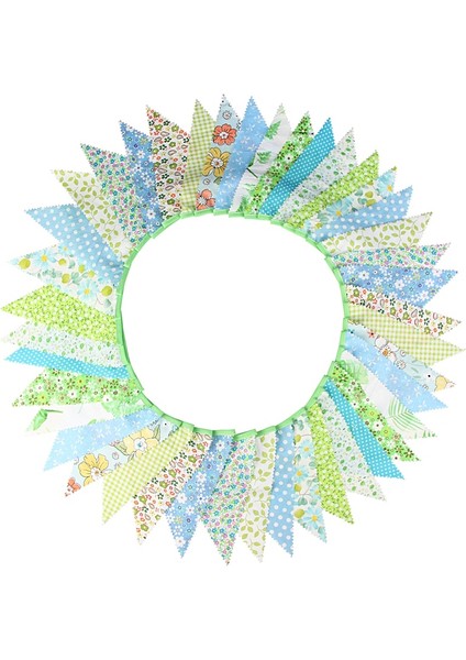 Kumaş Bayrak Afiş 42 Bayrak 12M Pamuklu Parti Bayrağı Bahçe Çelenk Oyun Odası Düğün Doğum Günü Partileri Dekorasyon D (Yurt Dışından) fiyatları