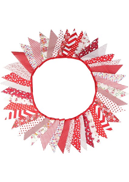 Kumaş Bayrak Afiş 42 Bayrak 12M Pamuklu Parti Bayrağı Bahçe Çelenk Oyun Odası Düğün Doğum Günü Partileri Dekorasyon D (Yurt Dışından) indirimleri