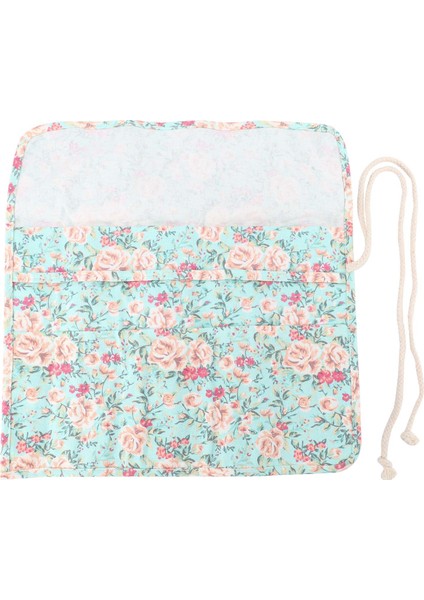 20 Cepli Sanat Boya Fırçası Kutusu Rulo Kalemlik Tuval Kese Çanta (Yurt Dışından)