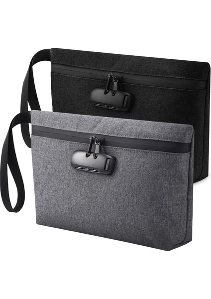 Kilitlenebilir Para Çantası, Nakit Kasası, Seyahat, Banka Mevduatı, Cüzdan, , Cep Telefonu ve Kredi Kartı Için Uygun (Yurt Dışından)