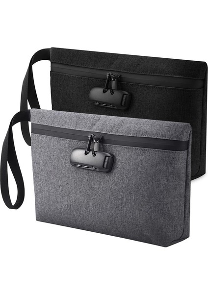 Kilitlenebilir Para Çantası, Nakit Kasası, Seyahat, Banka Mevduatı, Cüzdan, , Cep Telefonu ve Kredi Kartı Için Uygun (Yurt Dışından) fiyatları