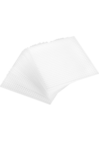 Nakış, Akrilik Iplik Işleme, Örgü ve Tığ Işi Projeleri Için 30 Parça Plastik Örgü Tuval Levhası (10,6 x 10,6 Cm) (Yurt Dışından) modelleri