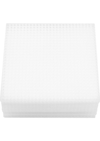 Nakış, Akrilik Iplik Işleme, Örgü ve Tığ Işi Projeleri Için 30 Parça Plastik Örgü Tuval Levhası (10,6 x 10,6 Cm) (Yurt Dışından) fırsatları