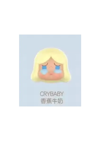 Popmart Bubble Filizleme Popbean Macaroon Tatlı Serisi Filiz Bebek Seti Kawaii Çoklu Ip Masaüstü Süsleri Renk: Crybaby (Yurt Dışından)