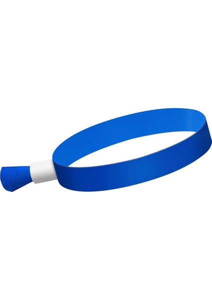 100 Adet Kumaş Etkinlik Bileklikleri, Etkinlikler Için Renkli Bileklikler, Konser Bilek Kayışı (Mavi) (Yurt Dışından)