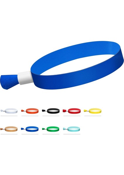 100 Adet Kumaş Etkinlik Bileklikleri, Etkinlikler Için Renkli Bileklikler, Konser Bilek Kayışı (Mavi) (Yurt Dışından) fiyatları