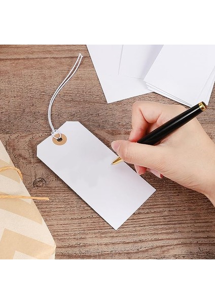 100 Delikli Pamuklu Elastik Çizgili Asma Etiket Kartı Kart Etiketi Listeleme Sınıflandırma Kartı Plaka Numarası Plakası (Yurt Dışından) indirimleri