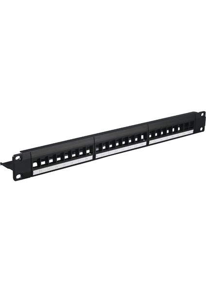 19 Inç 1u Kabin Rafı 24 Portlu Cat6 Patch Panel RJ45 Ağ Kablosu Adaptör Jakı Modüler Patch Panel (Yurt Dışından) fiyatları