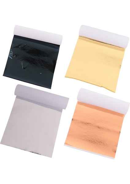 400 Adet Taklit Altın Gümüş Bakır Folyo Kağıtları Yaprak Pul Yaldız Levhaları Tırnak Partisi Dekoru Kendin Yap Sanat El Sanatları Kağıdı (Yurt Dışından) modelleri