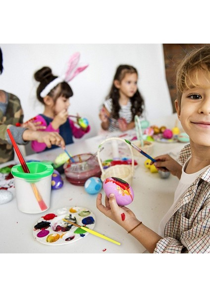 16 Adet Kalem Yıkama Kabı Boya Kabı Şeffaf Boya Kalemi Fırça Boyama Kapları Şeffaf Kaplar Boya Kalemi Sanat Dersi Boyama Temiz Kap (Yurt Dışından) indirimleri