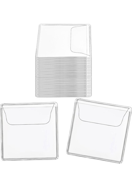 200 Adet Tek Cepli Madeni Para Kılıfı Tutucular Şeffaf Pvc Madeni Para Koruyucular Bireysel Plastik Madeni Para Tutucular, 2,2 x 2,2 Inç (Yurt Dışından) fiyatları