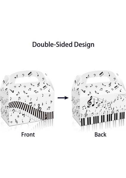 12 Adet Piyano Müzik Partisi Notaları Temalı Şeker Kutusu Erkek Kız Doğum Günü Partisi Süslemeleri Bebek Duşu Çocuklar Için Hediyelik Eşyalar (Yurt Dışından) modelleri