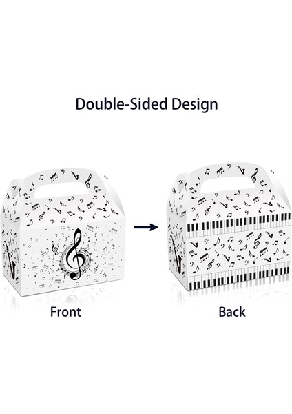 12 Adet Piyano Müzik Partisi Notaları Temalı Şeker Kutusu Erkek Kız Doğum Günü Partisi Süslemeleri Bebek Duşu Çocuklar Için Hediyelik Eşyalar (Yurt Dışından) fırsatları