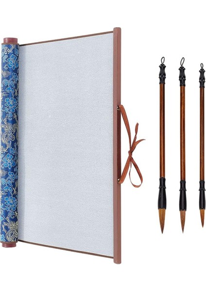 Mürekkepsiz Çin Kaligrafi Seti Yeniden Kullanılabilir Su Yazılı Sihirli Bez Kaydırma Geleneksel Çin Kaligrafi Yazı Kalemleri (Yurt Dışından)