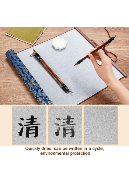 Mürekkepsiz Çin Kaligrafi Seti Yeniden Kullanılabilir Su Yazılı Sihirli Bez Kaydırma Geleneksel Çin Kaligrafi Yazı Kalemleri (Yurt Dışından) indirimleri